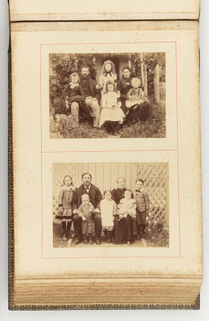Photograph album of the employees and inhabitants of th...