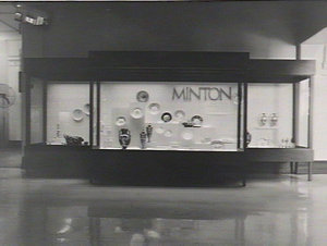 Minton chinaware display