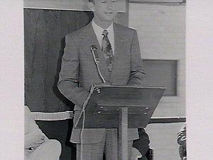 Opening of Minali, by the Hon. T.L. Lewis, Premier of N...