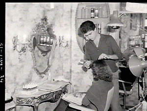 Apprentice hairdressers
