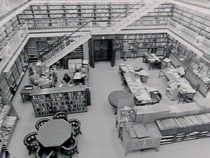 Parliamentary Library, and staff photographs
