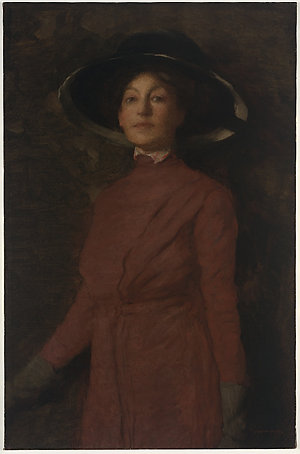 Item 01: Portrait of Florence Rodway, 1910 / Norman Car...
