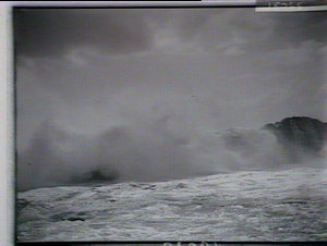 Rough sea at Forster