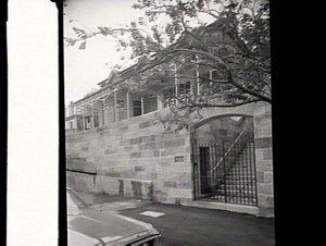 Richmond Villa at new location, Kent St, Sydney