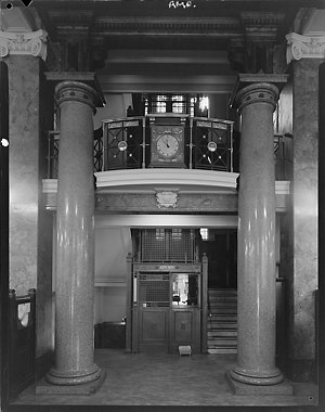 File 23: A.M.P. foyer, old building, March 1959 / photo...