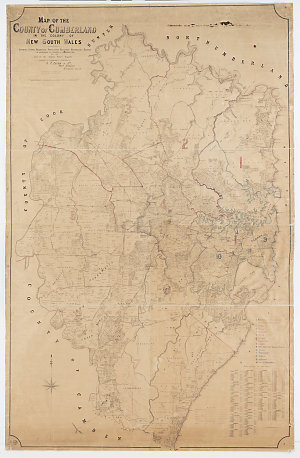 Map of the County of Cumberland [cartographic material]...