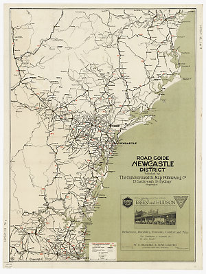 Road guide of Newcastle and district [cartographic mate...