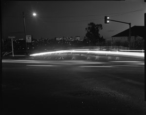 File 04: Traffic at night, September 1978 / photographe...