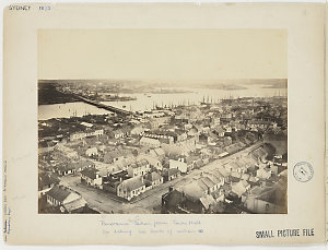 Panorama of Sydney taken from Sydney Town Hall, 1873 / ...