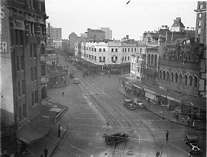 View of King's Cross, looking north along Darlinghurst ...