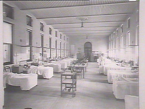 Interior, Mens Ward, Sydney Hospital