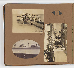 Photograph album relating to the Cocos Island Wireless ...