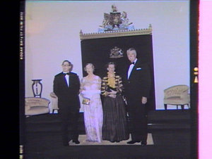 Governor and Lady Cutler with visitors
