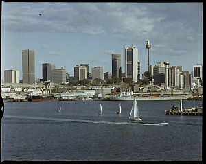 File 17: City from Balls Head, 1983 / photographed by M...