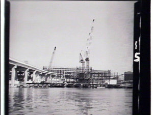 Darling Harbour construction progress