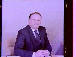 Portrait of Minister for Decentralisation Eric Bedford