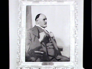 Copy of printing: Portrait of Jack Lang