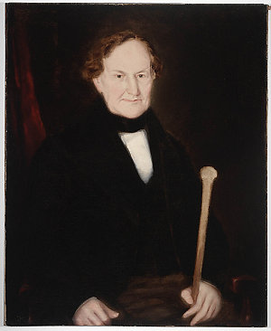 Andrew Hamilton Hume, 1843-1849 / oil portrait by Josep...