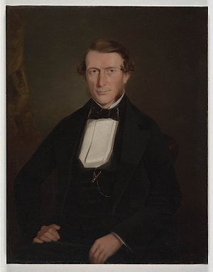 Alexander Smail, 1860 / oil portrait by Joseph Backler