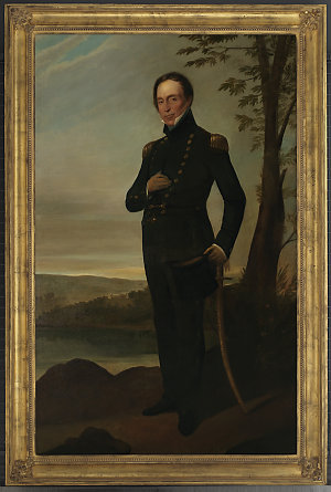 [Captain John Piper, ca. 1826 / oil painting by Augustu...
