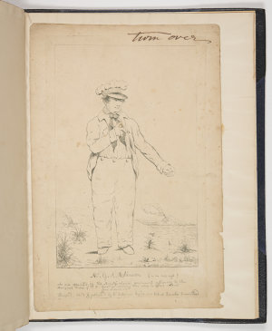 [Tasmanian sketches, including portraits of Aborigines,...