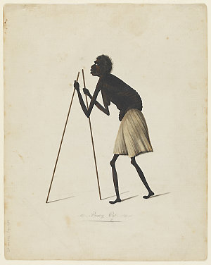[Drawings of Aboriginal Australians, ca 1813-1819] / attributed to R. Browne]