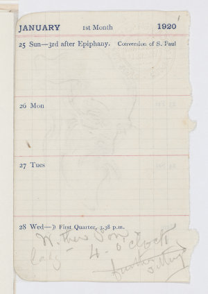 Item 07: George Washington Thomas Lambert papers, 1915-...