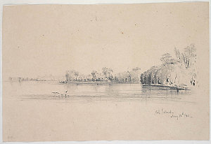 [Album of] Pencil sketches, watercolours, etc. by C. Ma...