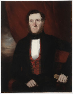 James Sinclair, 1846 / oil portrait by Joseph Backler