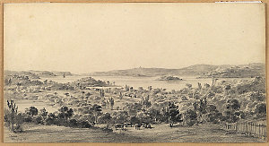 Charles Rodius - views of Sydney and Parramatta, 1833