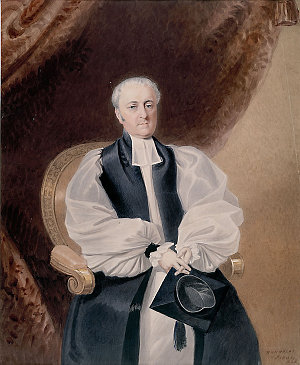Bishop William Grant Broughton, 1843 / W. Nicholas