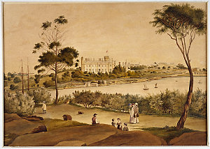 Government House, Sydney, N.S.W ... 1854 / watercolour ...