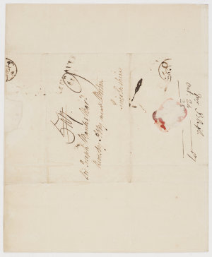 Series 46.07: Letter received by Banks from William Bli...