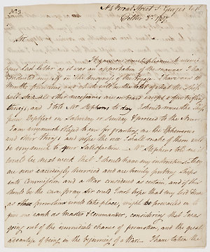 Series 46.05: Letter received by Banks from William Bli...