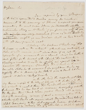 Series 78.03: Copy of a letter received by Edmund Malon...