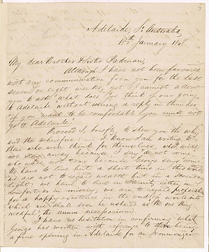 Joseph Waterhouse - papers, 1826-1874