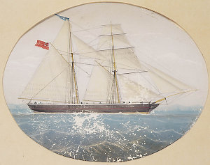 Emily Hort [ship] / watercolour