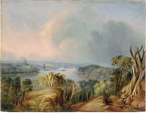 Woolloomoolloo [Woolloomooloo] Bay, Port Jackson, 1844 ...