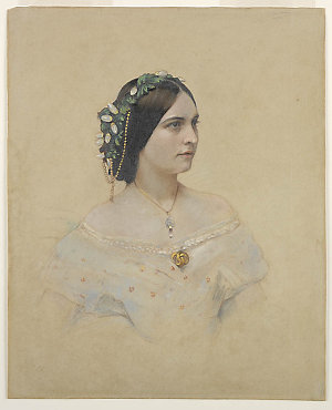 Mrs Frances Jones / [crayotype studio portrait] E. Dalt...