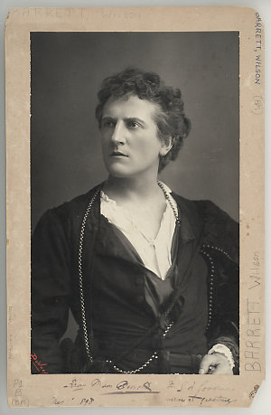 Wilson Barrett as Hamlet [1897-1898] / Downey