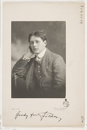 Arnold Foldesy, violincellist - portrait, 1905 / Talma ...
