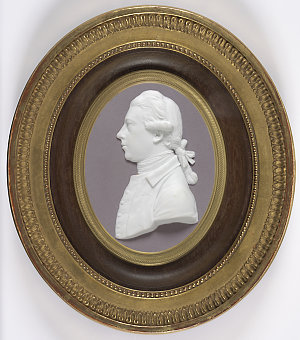 Joseph Banks, ca. 1800 / portrait medallion by Wedgwood...