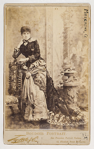 Guilia Majeroni, actor, 1884 / Tuttle & Co., San Franci...