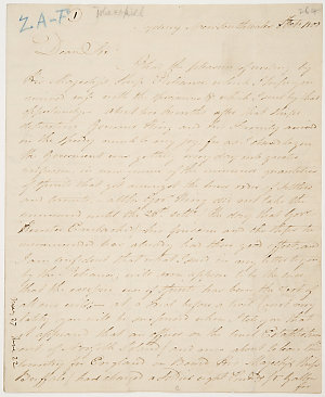 Series 27.20: Letter received by Banks from William Pat...