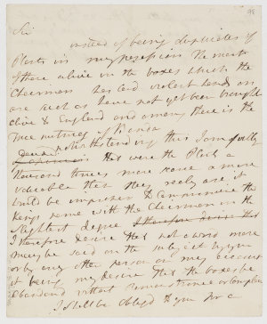 Series 73.056: Copy of a letter received by William Mac...