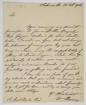 Series 72.082: Letter received by Banks from William Ha...