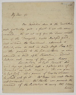 Series 72.181: Letter received by Banks from Daniel Sol...
