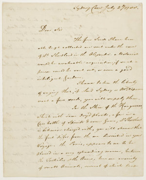 Series 37.05: Letter received by Banks from Arthur Phil...