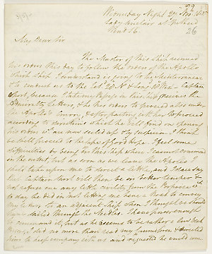 Series 40.009: Letter received by Banks from William Bl...