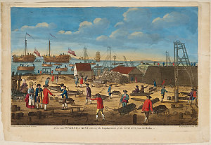 View near Woolwich in Kent shewing [sic] the employment...